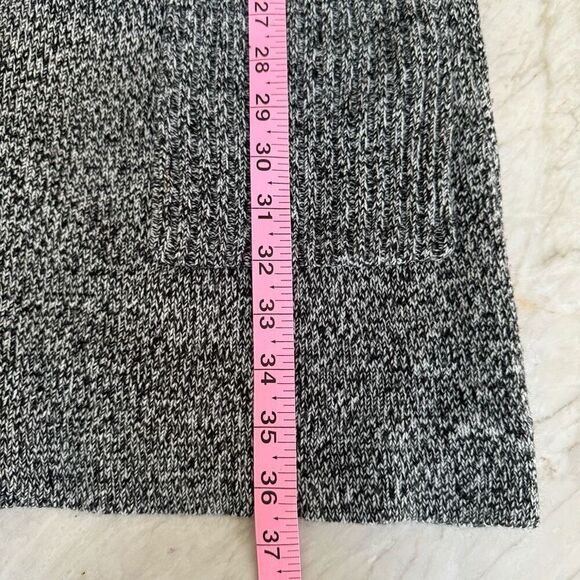 London Times Women's Black/White/Gray Cowl Neck Pocket sweater Dress size S - Picture 5 of 5